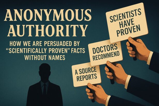anonymous authority propaganda marketing socials