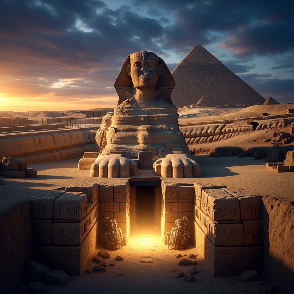 underground sphinx edgar cayce 1