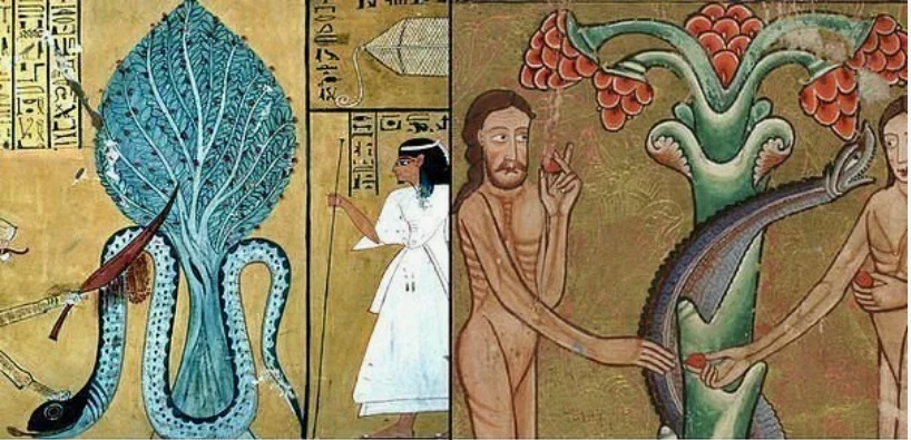 Sigiriya serpent secret adam and eve 6