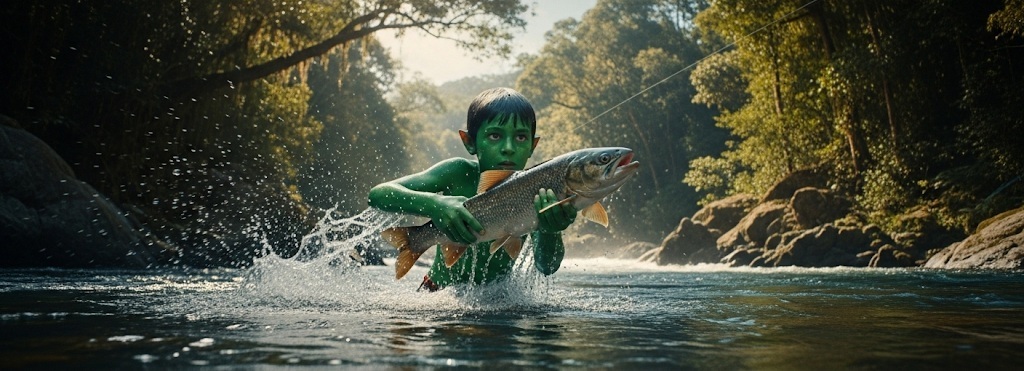 mysterious amazon green children 1