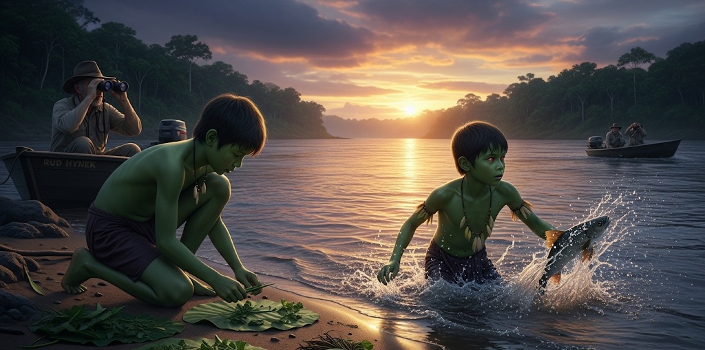 mysterious amazon green children 2