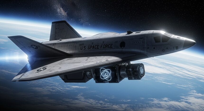 X37B quantum navigation mission