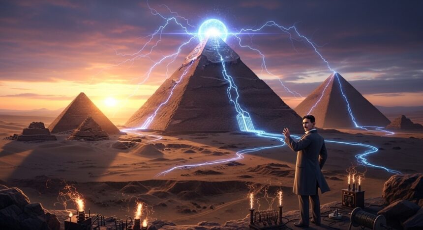 nicola tesla pyramids as energy machines